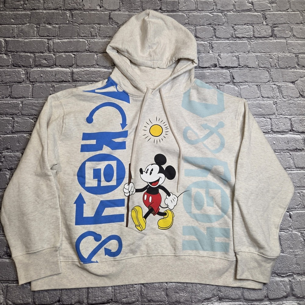 Disney Mickey Mouse and Friends Pullover Hoodie for Women XL Mickey & Co. New